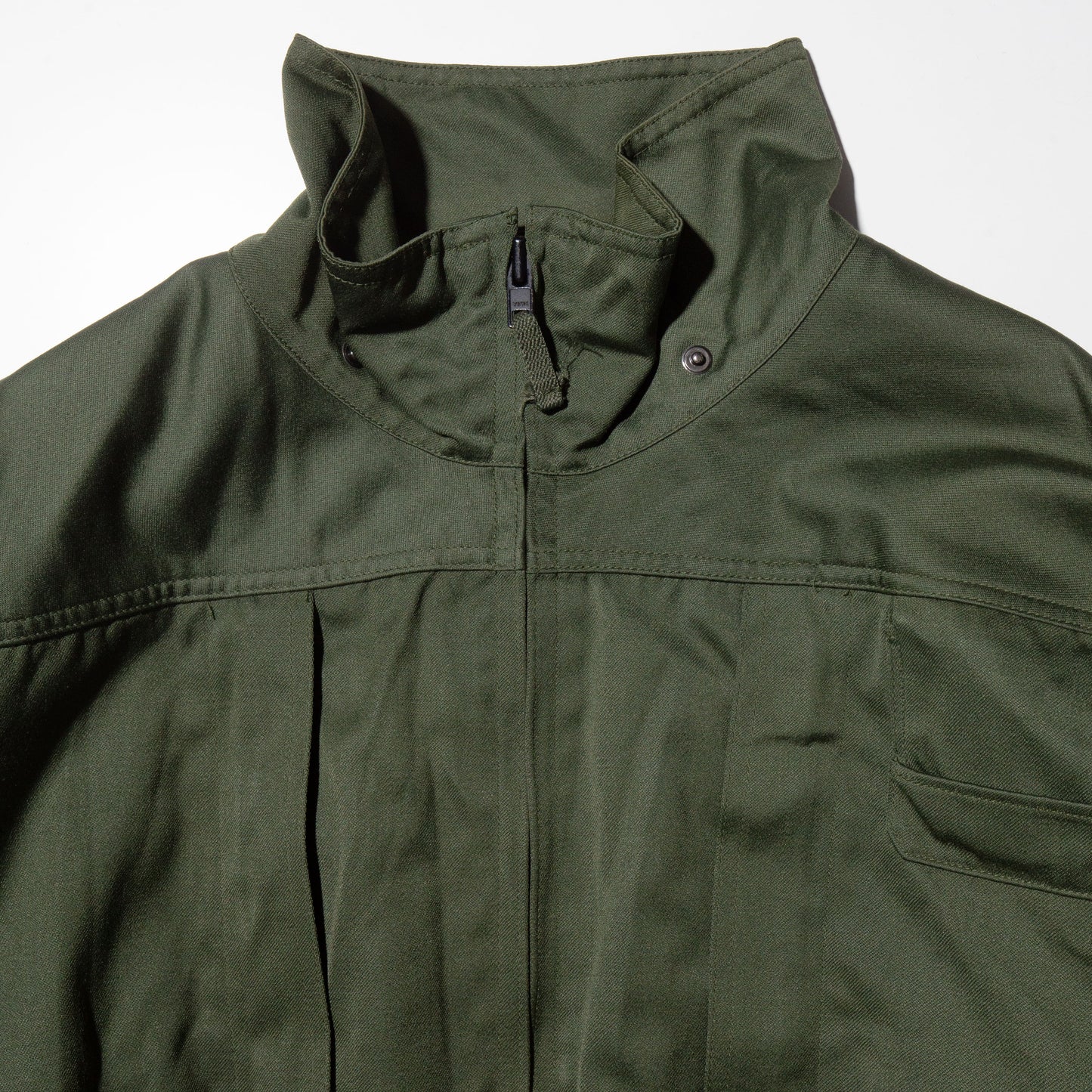 vintage french army satin pilot jacket