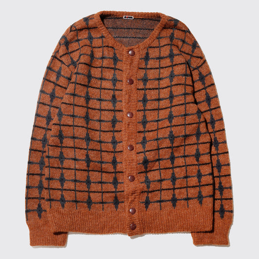 vintage euro lattice cardigan