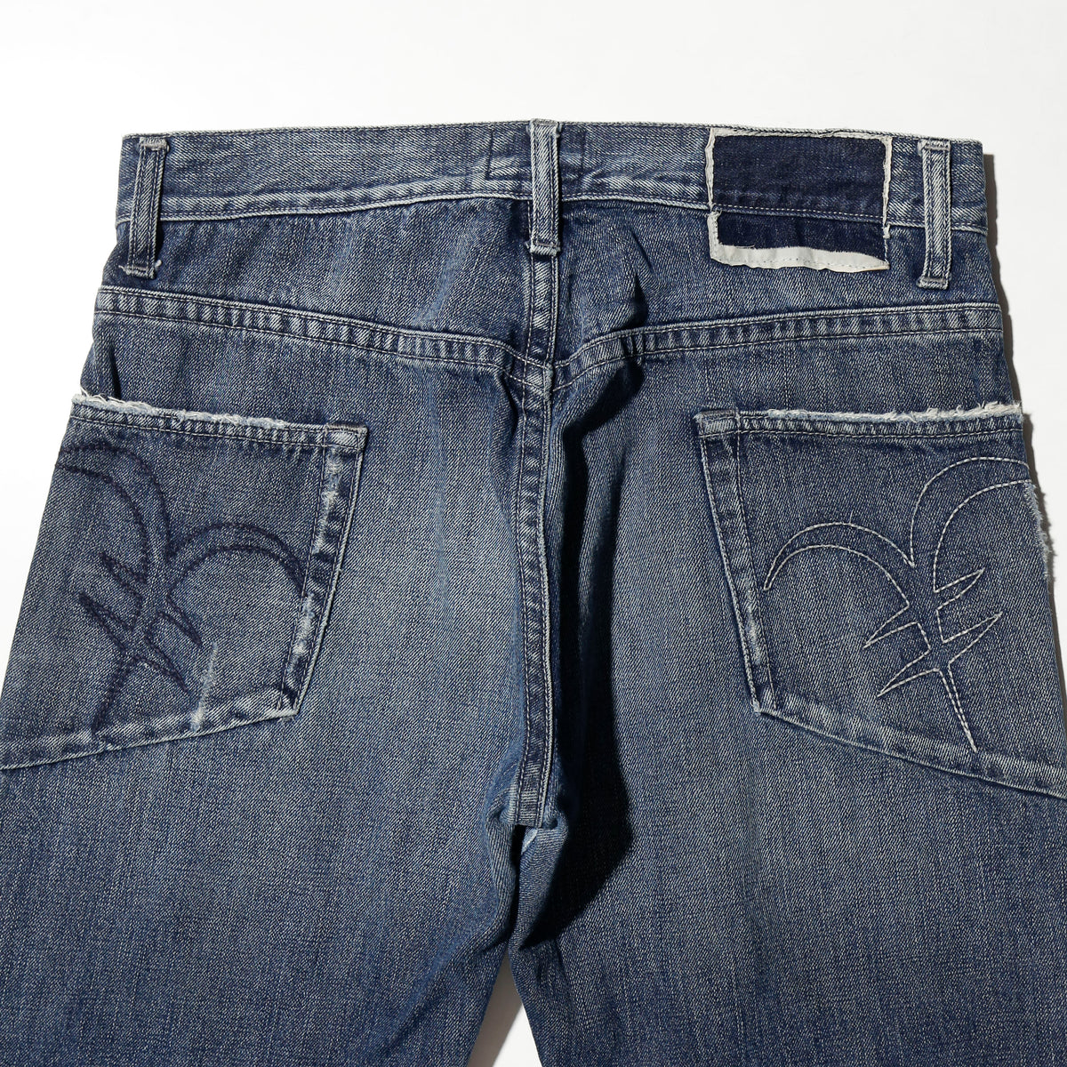 vintage michiko koshino yen x-seam jeans