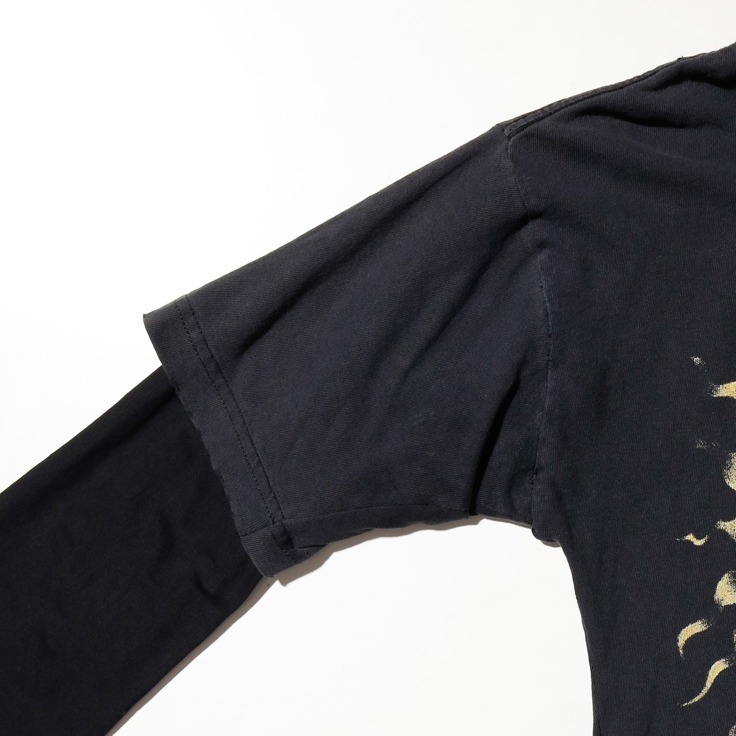 *one-off hybrid hooded cut sew, with detachable gloves