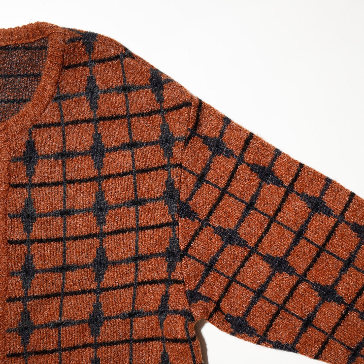 vintage euro lattice cardigan