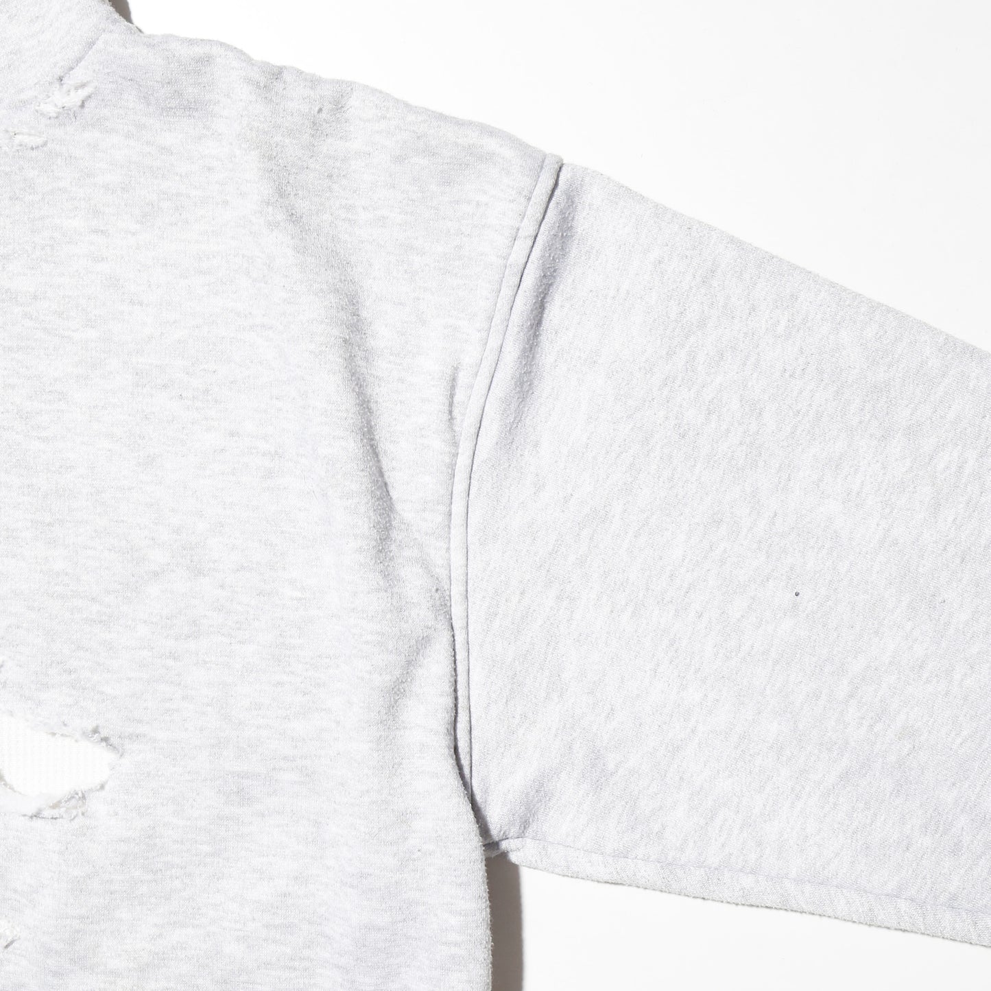 *one-off broken mohawk hoodie, with thermal liner