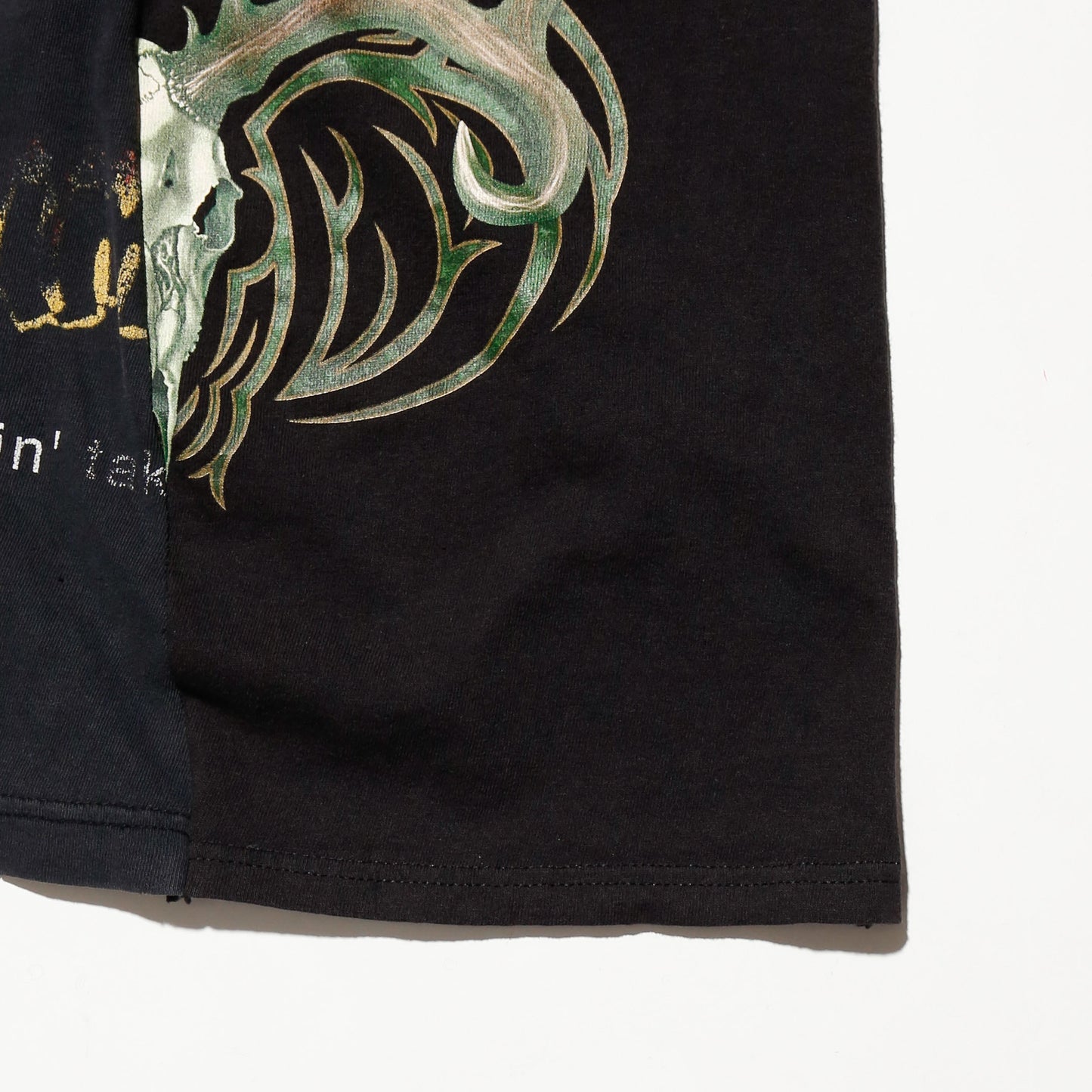 *one-off hybrid hooded cut sew, with detachable gloves