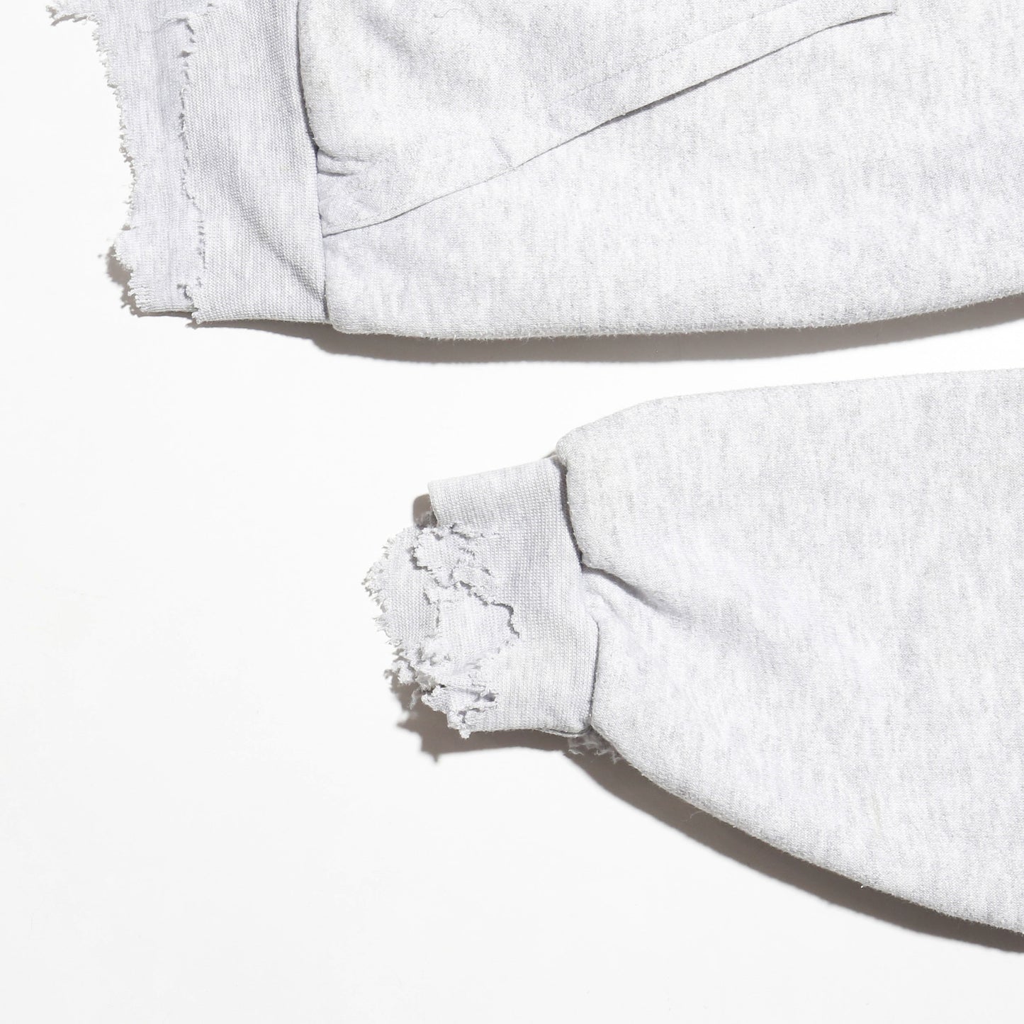 *one-off broken mohawk hoodie, with thermal liner