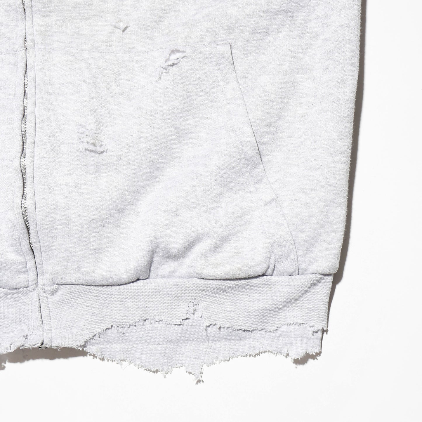 *one-off broken mohawk hoodie, with thermal liner