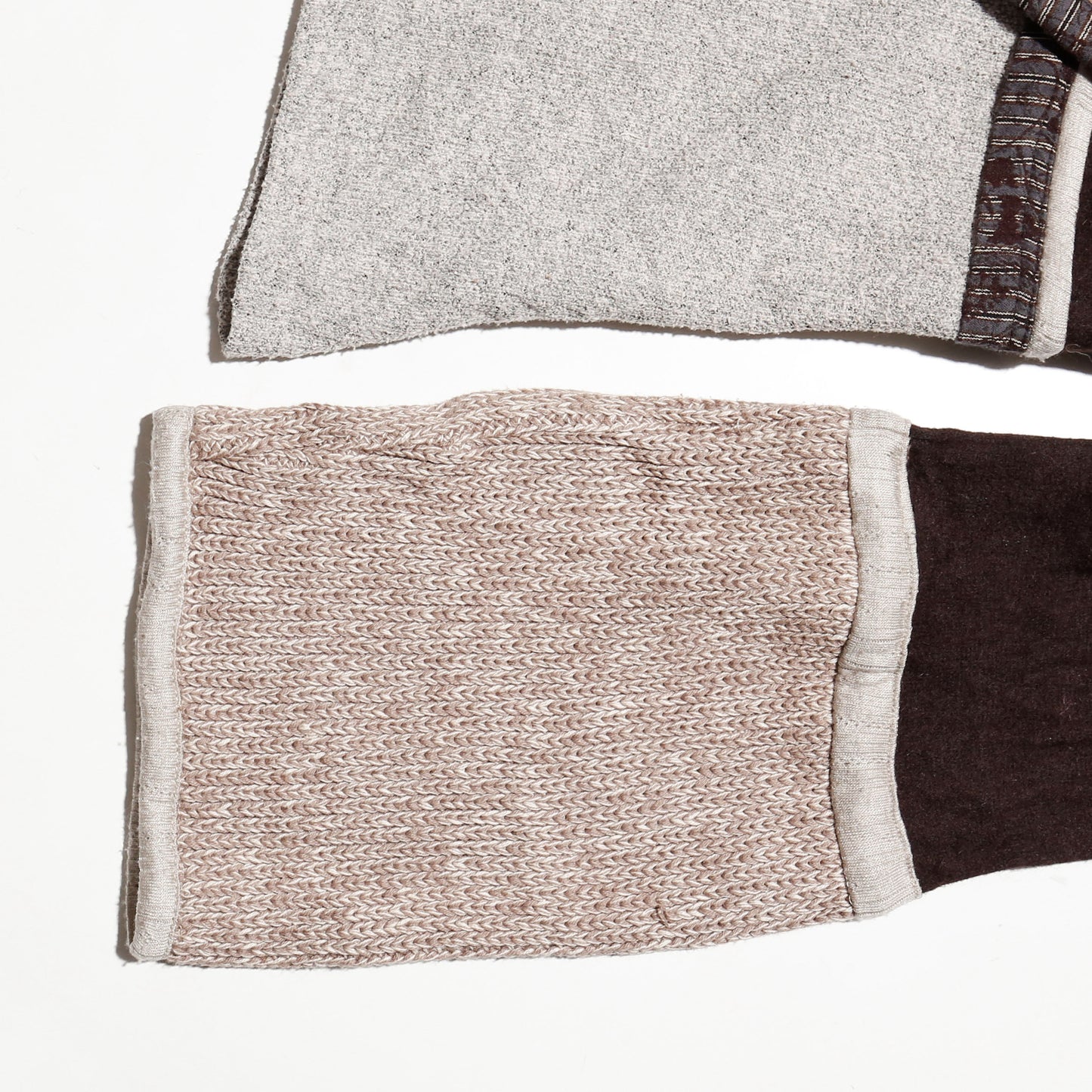 vintage hybrid knit pullover