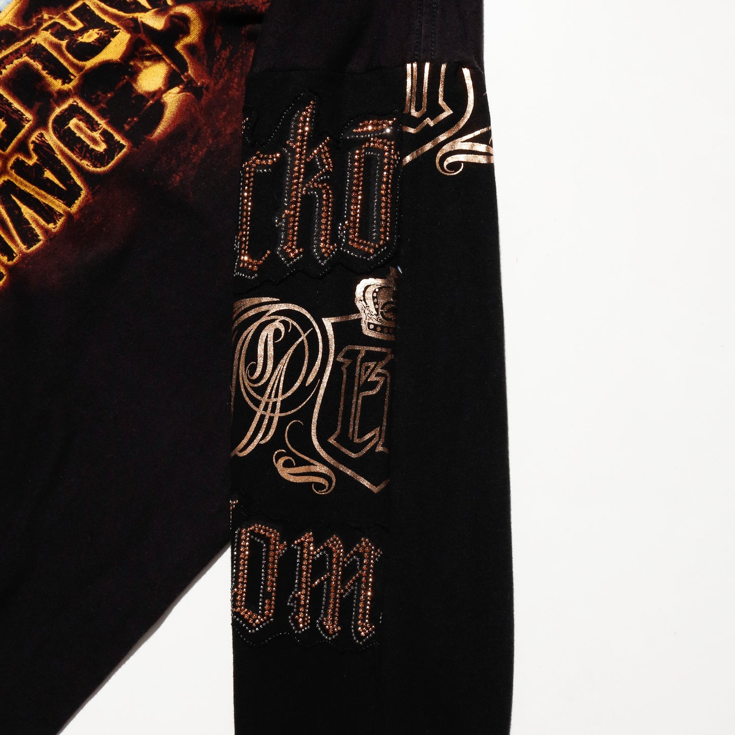 *one-off hybrid hooded cut sew, with detachable gloves