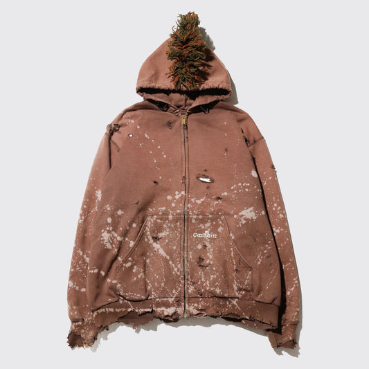 *one-off carhartt broken mohawk active hoodie