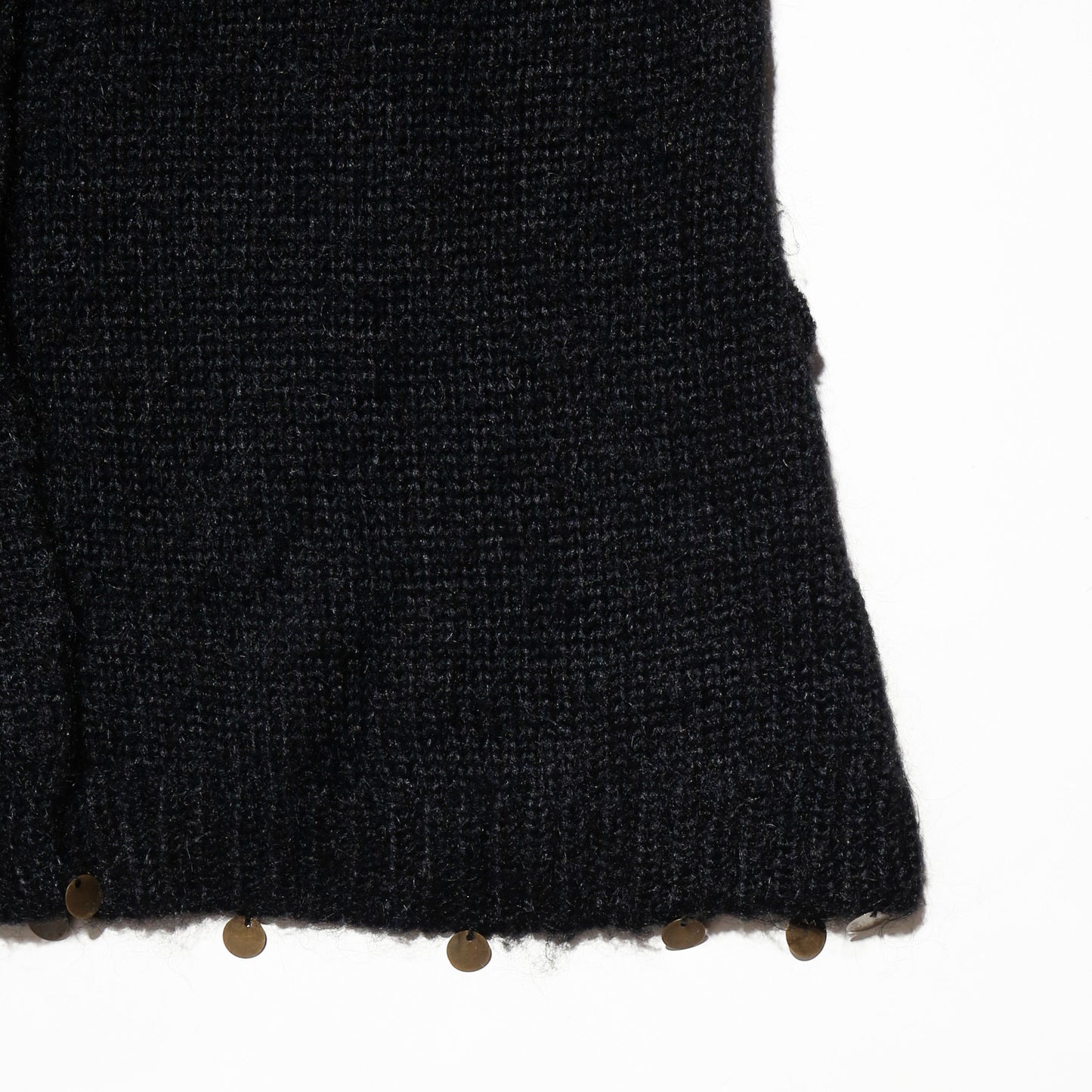 vintage layered sleeve medal cardigan