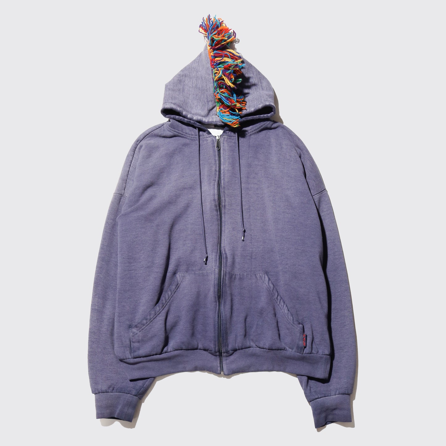 *one-off faded mohawk hoodie, with thermal liner