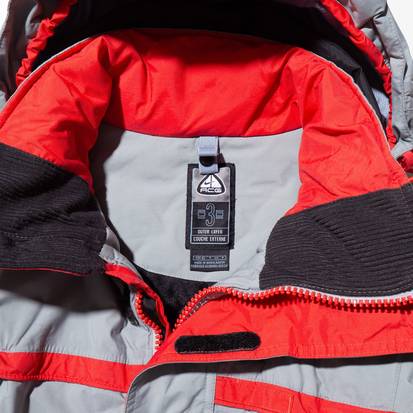 vintage nike acg hoodie shell jacket