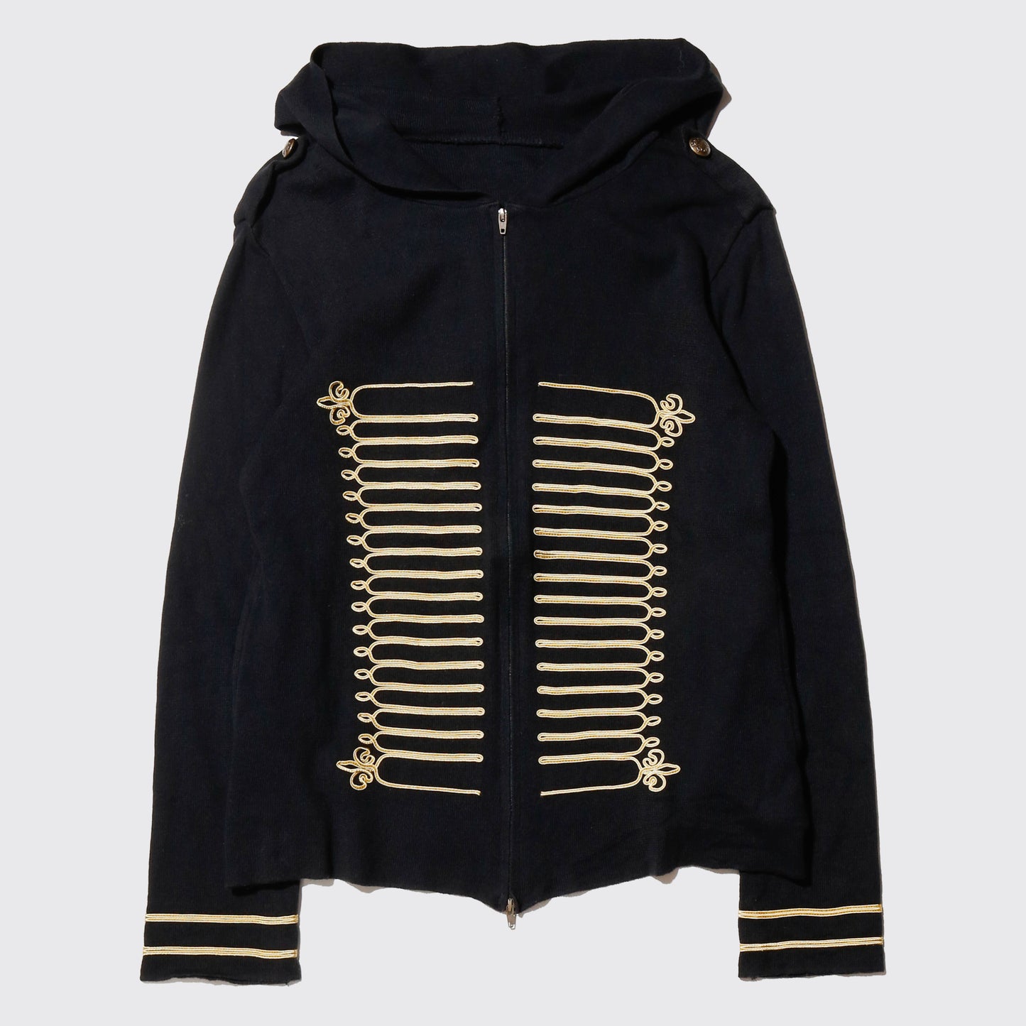 vintage napoleon knit hoodie