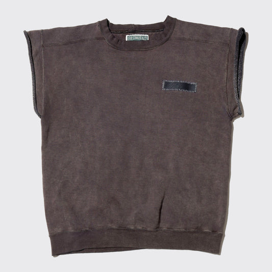 vintage 90's levi's distressed cut off sweat