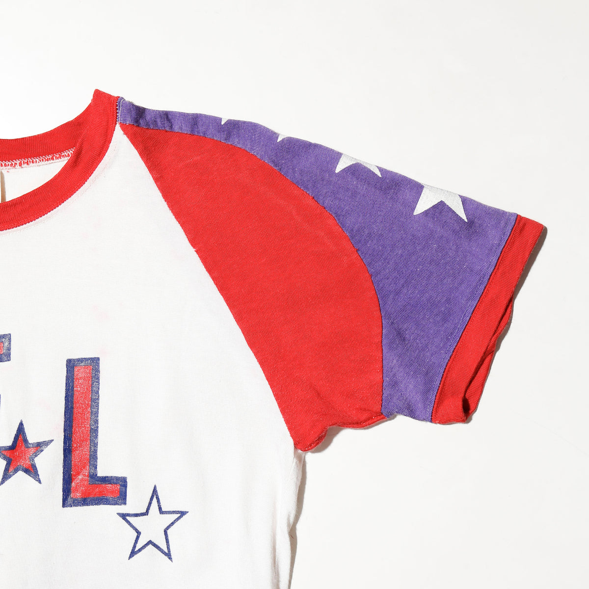 vintage 70's o.f.l east football t-shirt