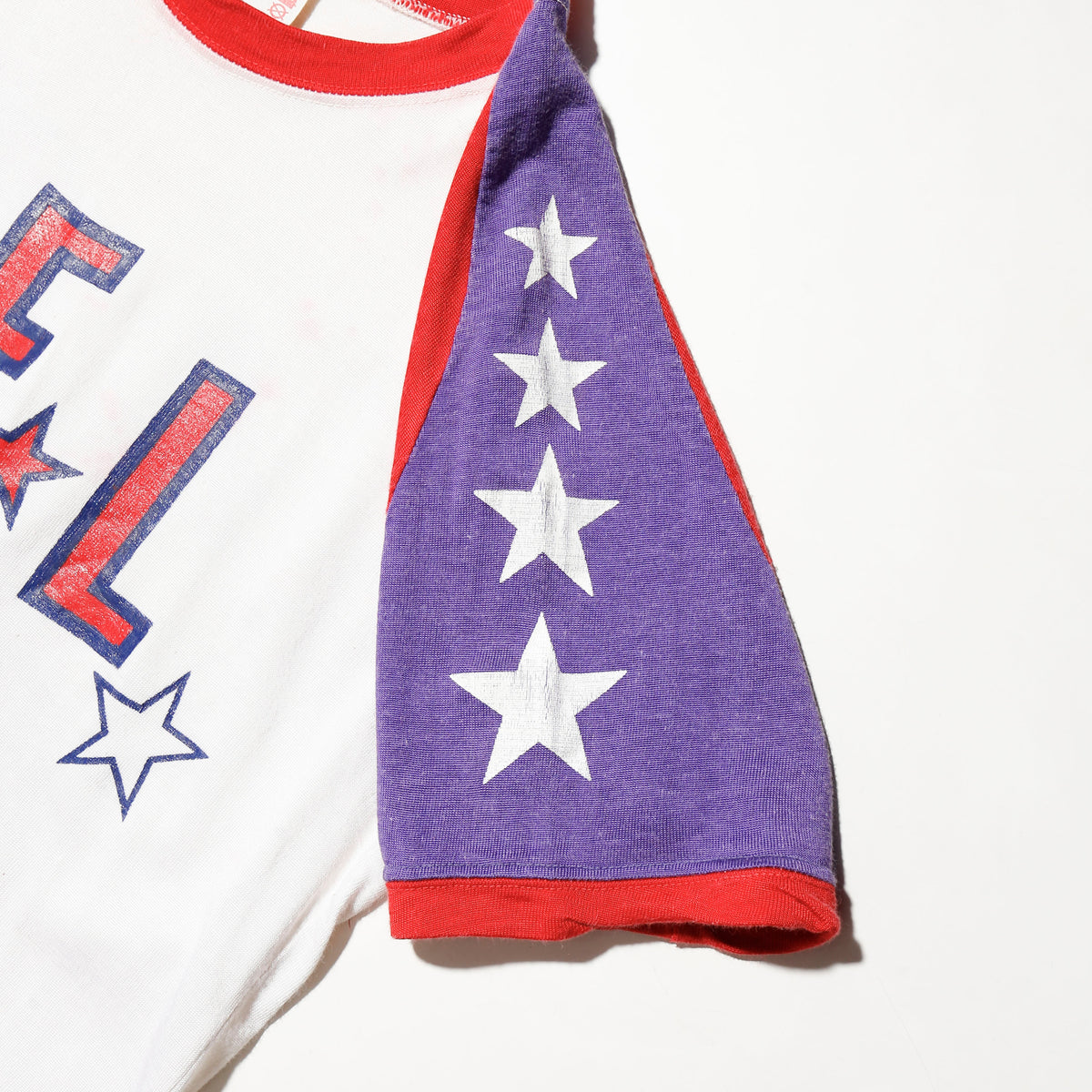 vintage 70's o.f.l east football t-shirt