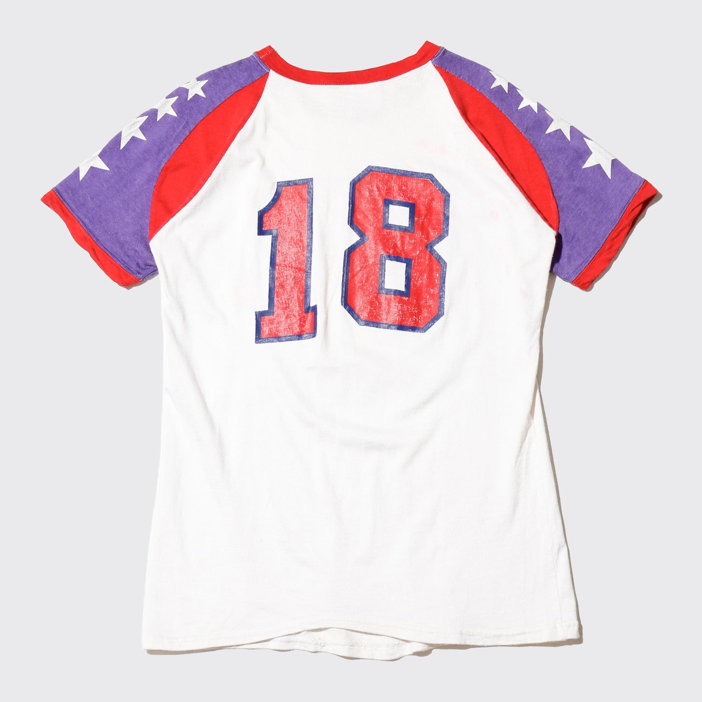vintage 70's o.f.l east football t-shirt