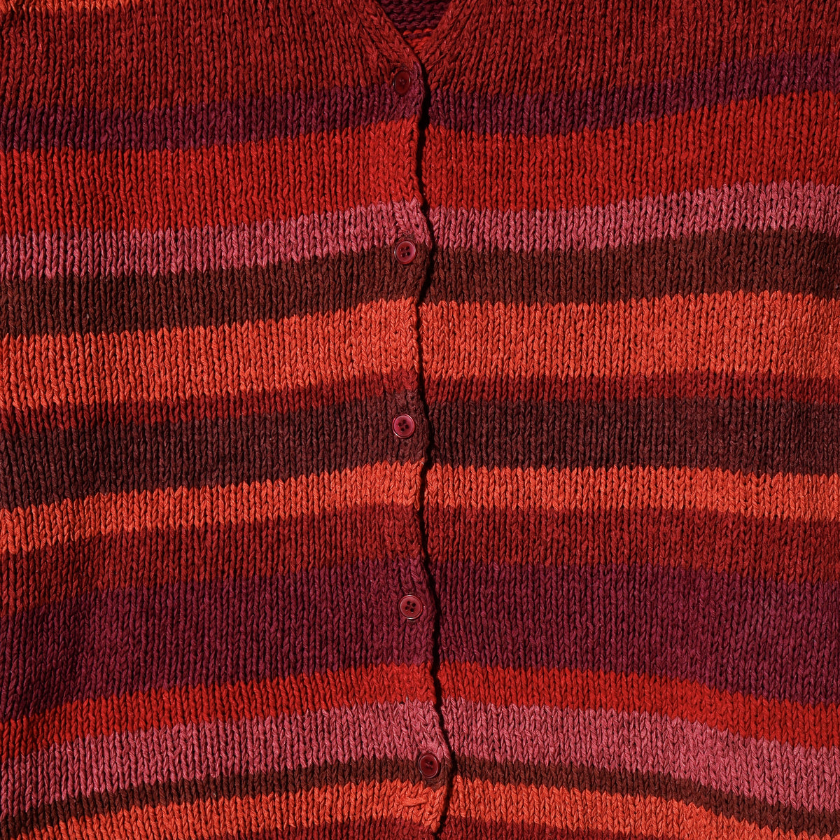 vintage berry border cardigan