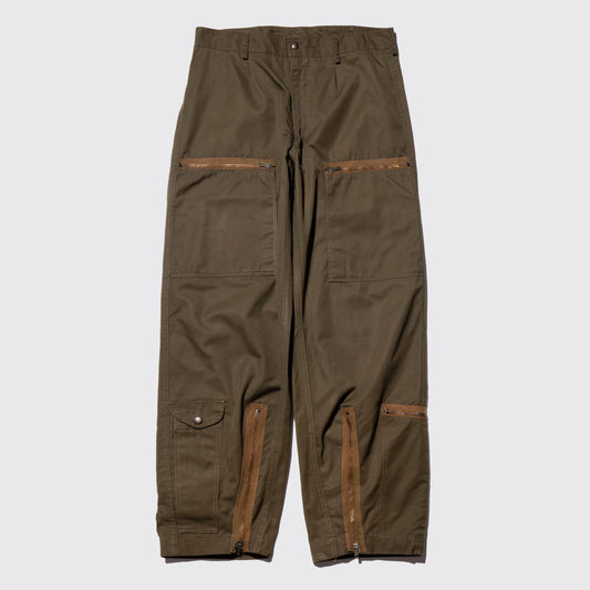 vintage italian army parachute trousers