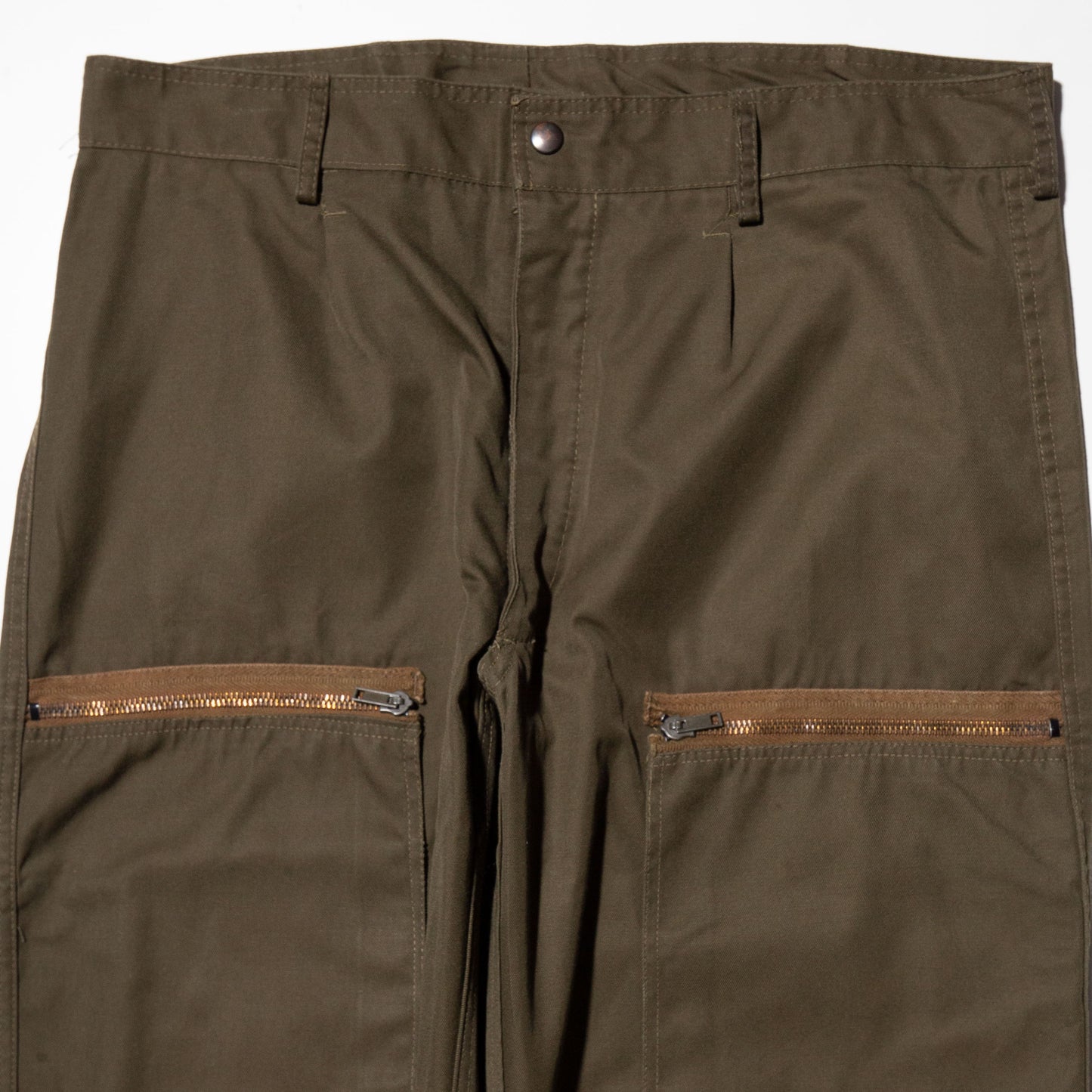 vintage italian army parachute trousers