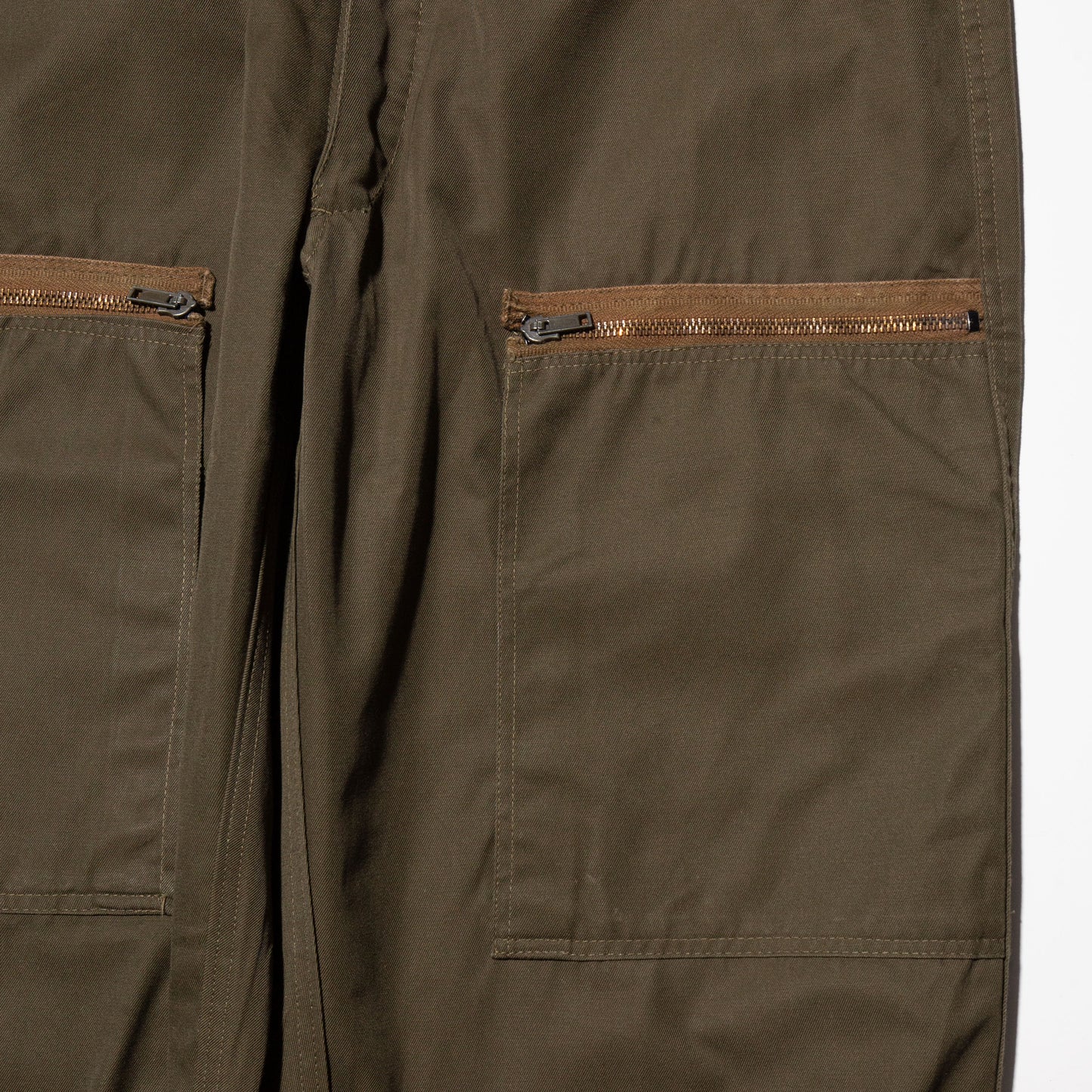 vintage italian army parachute trousers