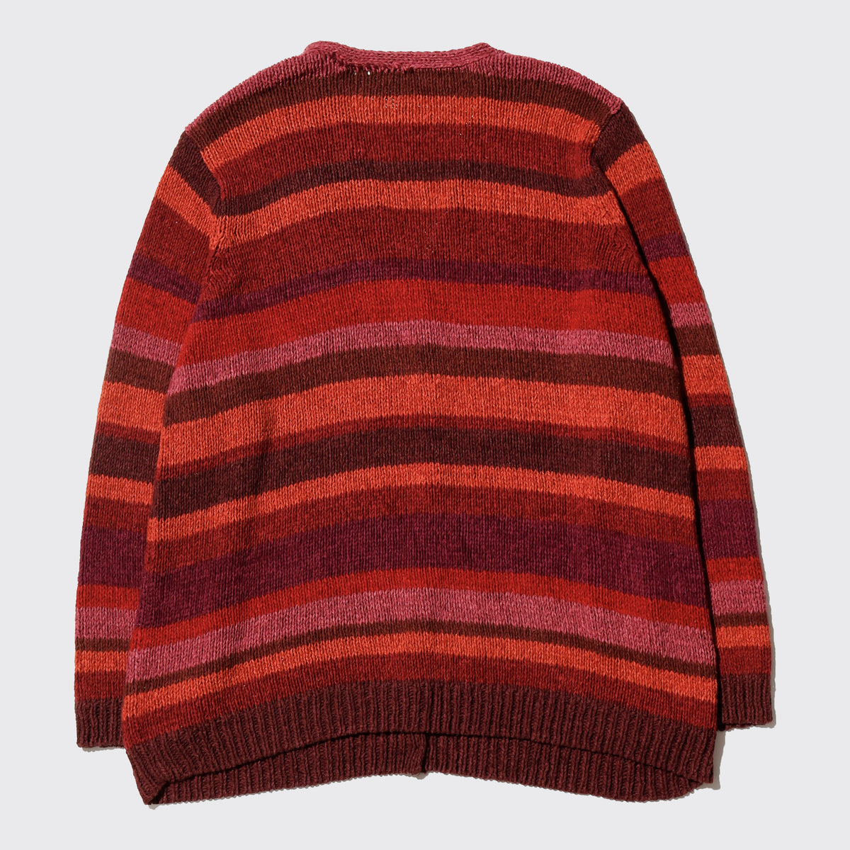 vintage berry border cardigan