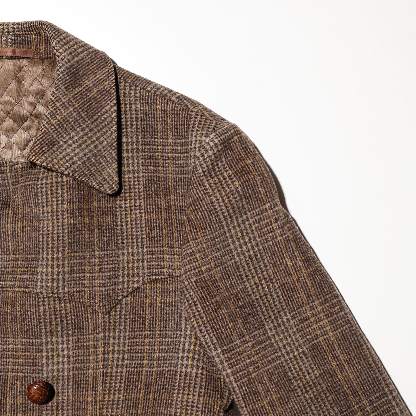 vintage belted wool double breasted jacket