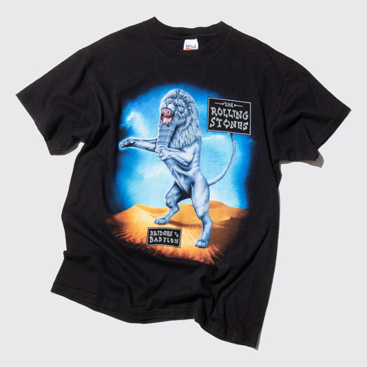 vintage 1997/1998s The Rolling Stones Bridges To Babylon Tour t-shirt