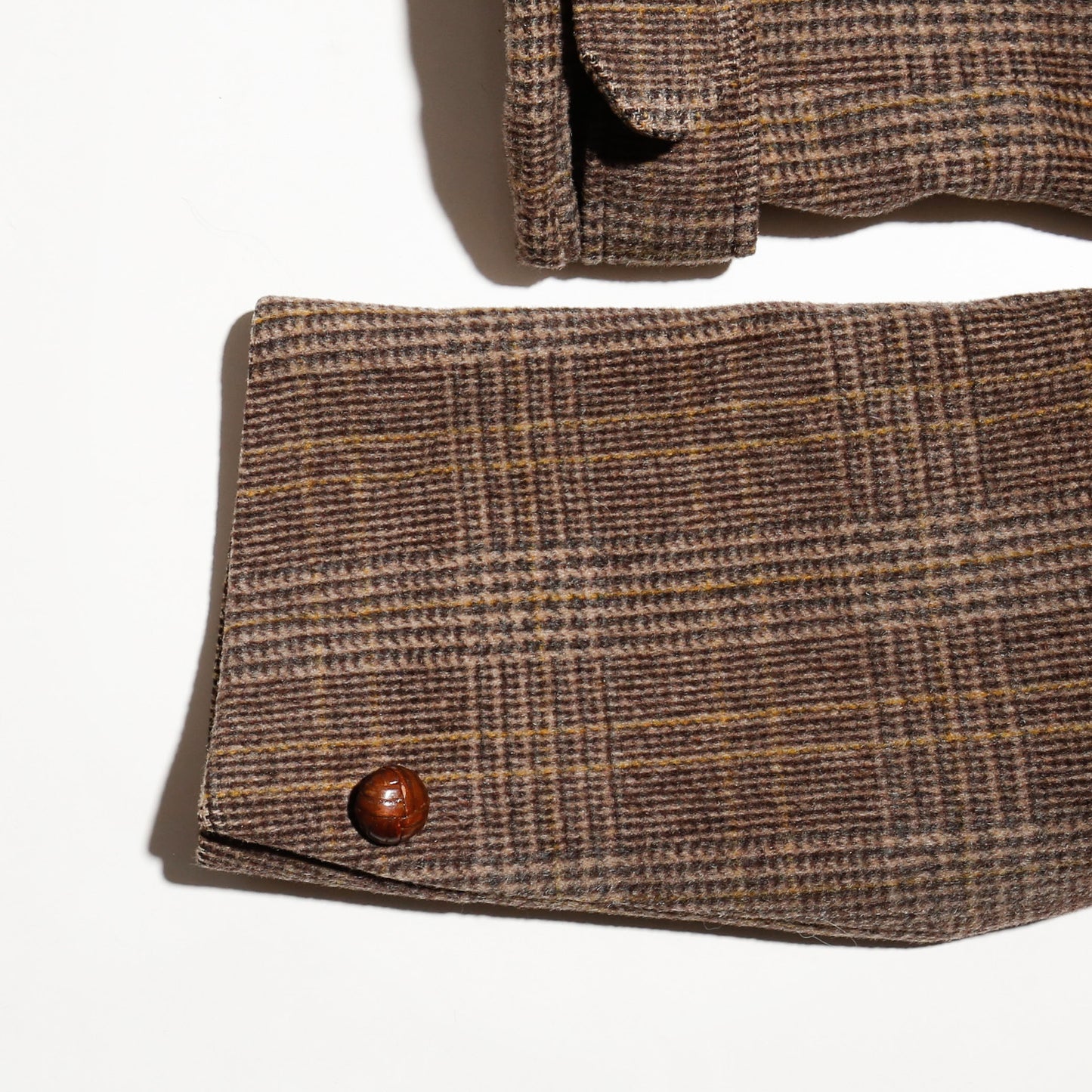 vintage belted wool double breasted jacket