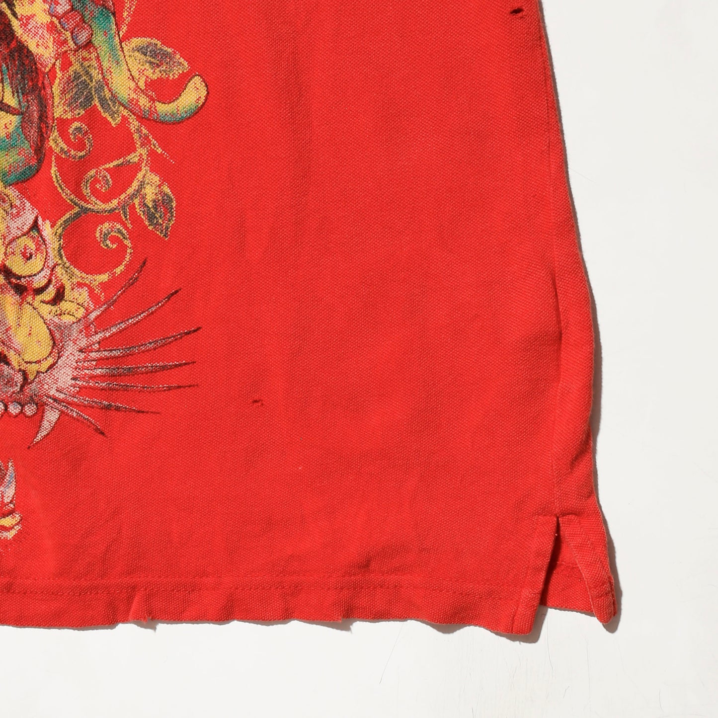 vintage ed hardy jumbo tatoo broken polo h/s