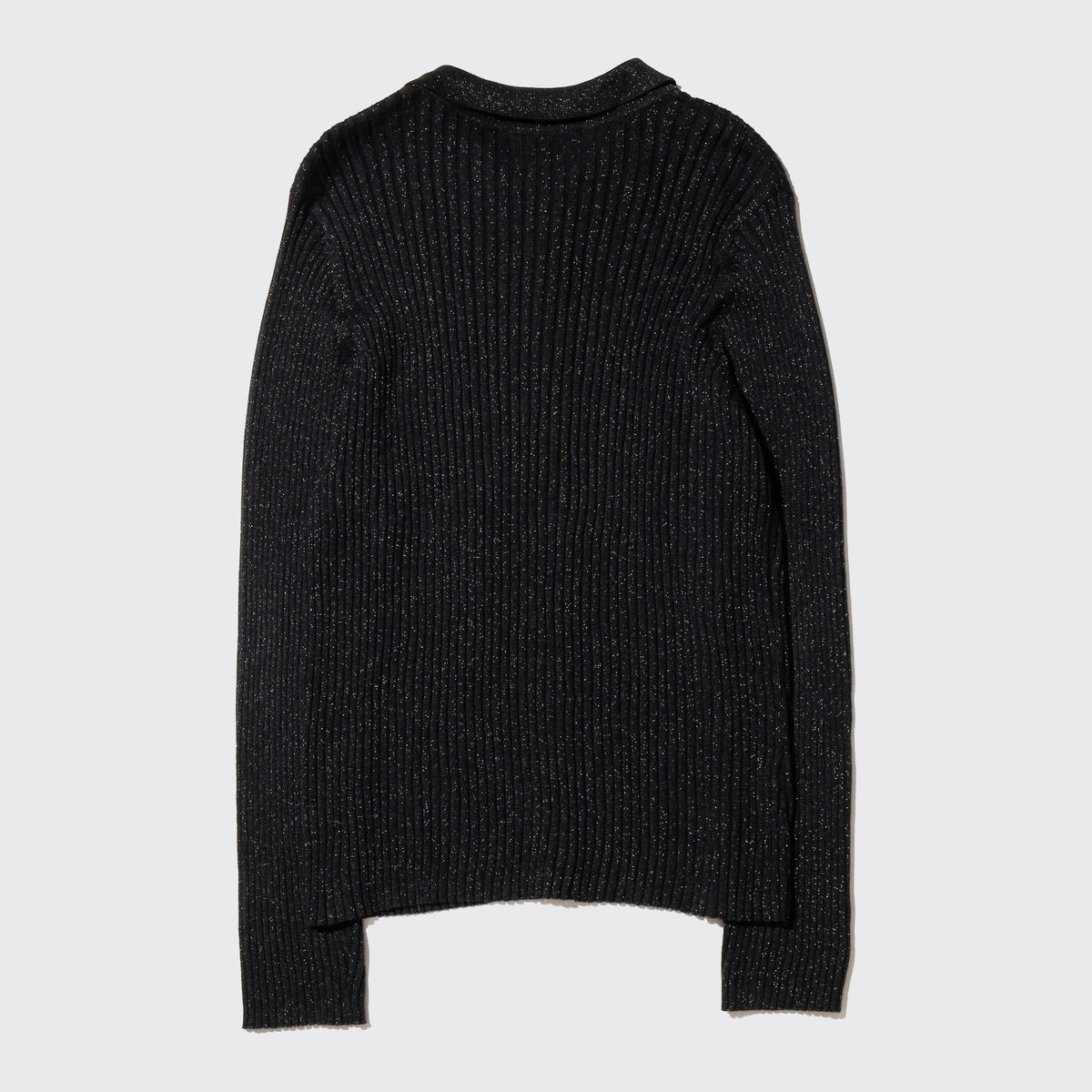 vintage lame rib knit shirt