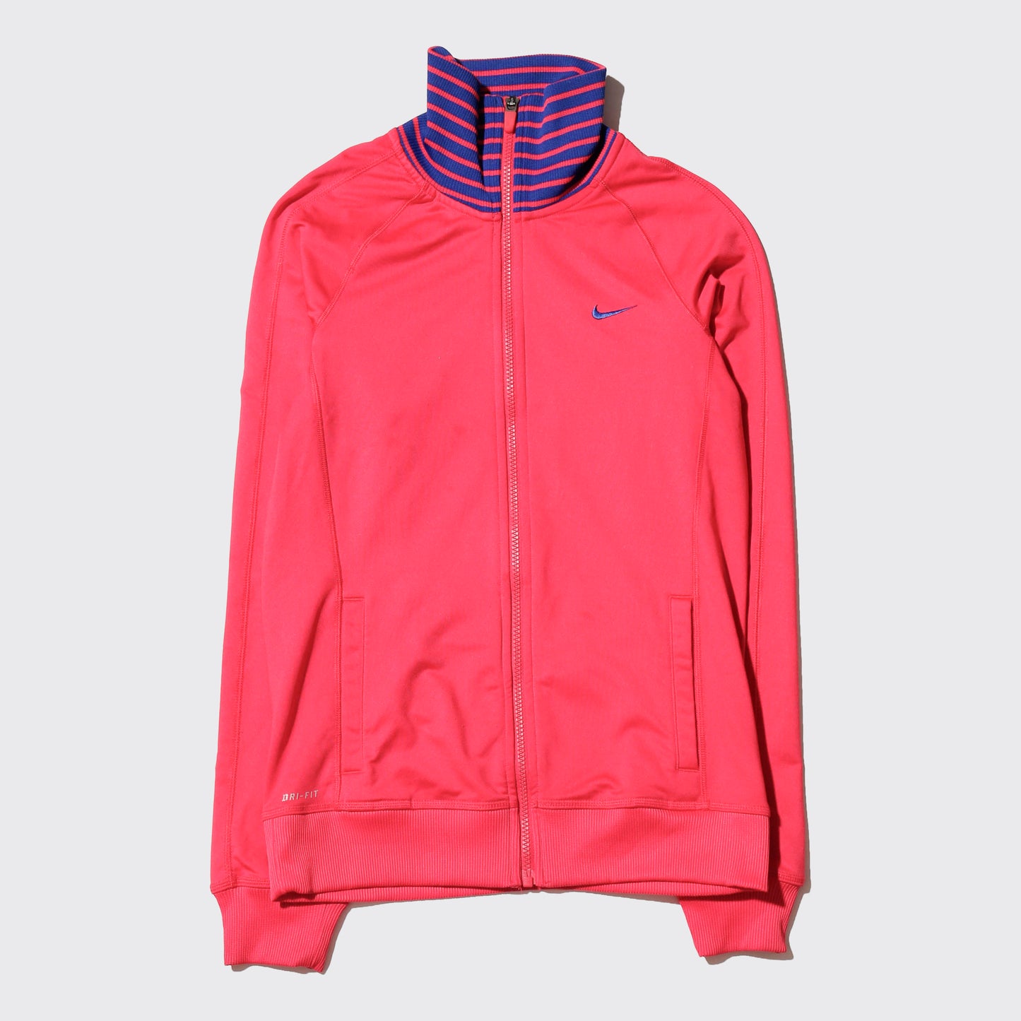 00's nike dri-fit border neck truck jacket