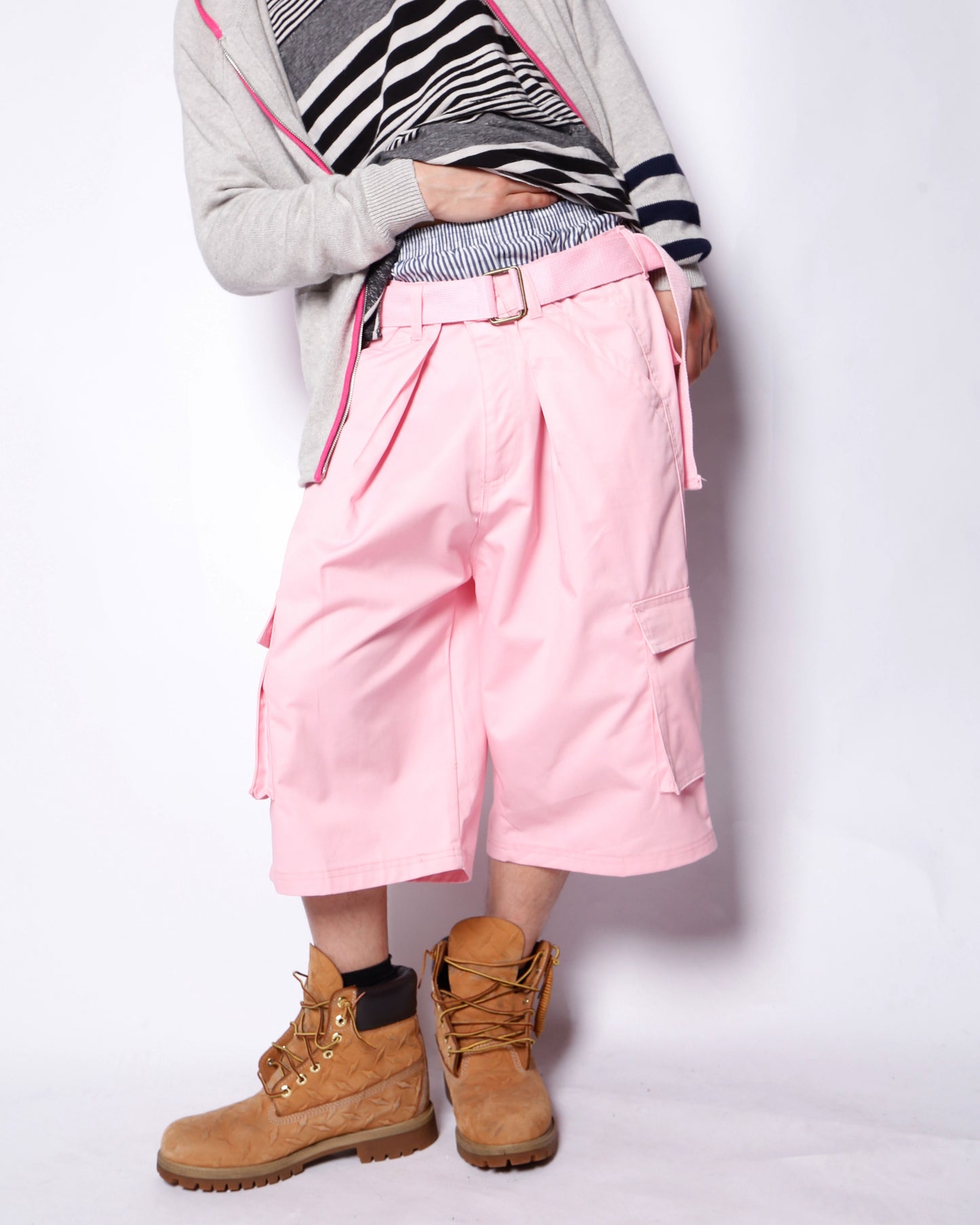 vintage belted barbie shorts