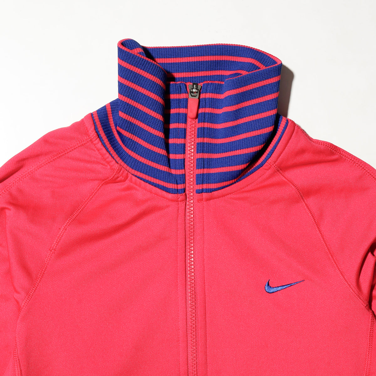 00's nike dri-fit border neck truck jacket