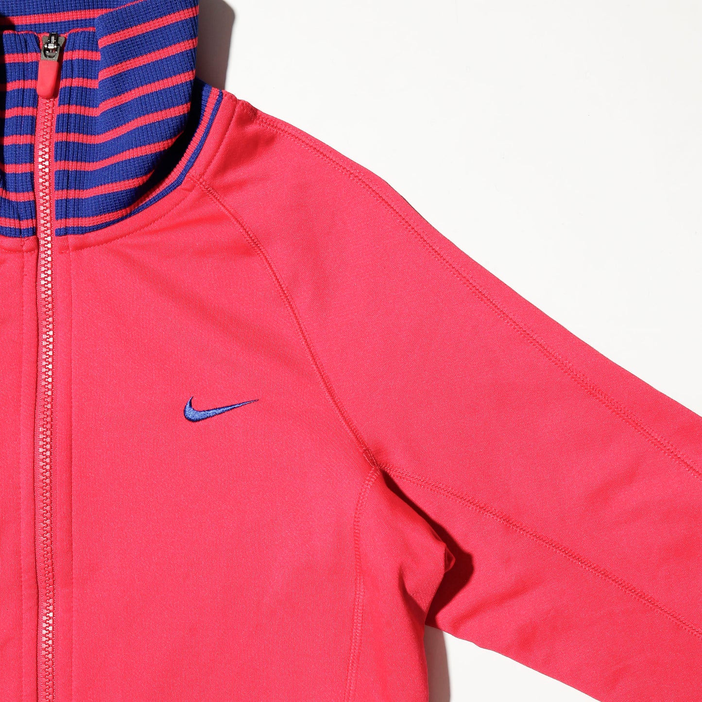 00's nike dri-fit border neck truck jacket