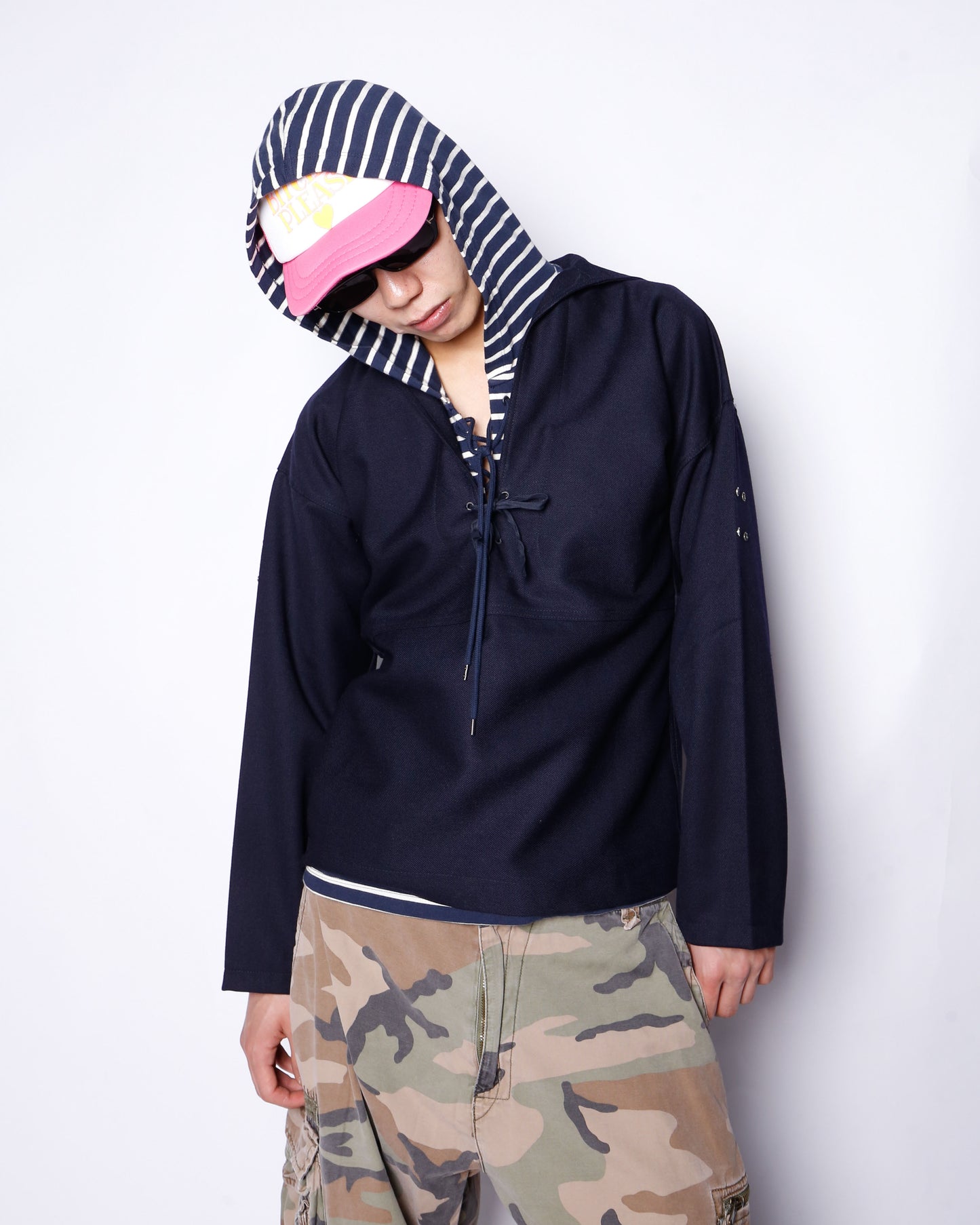 vintage twill sailor shirt