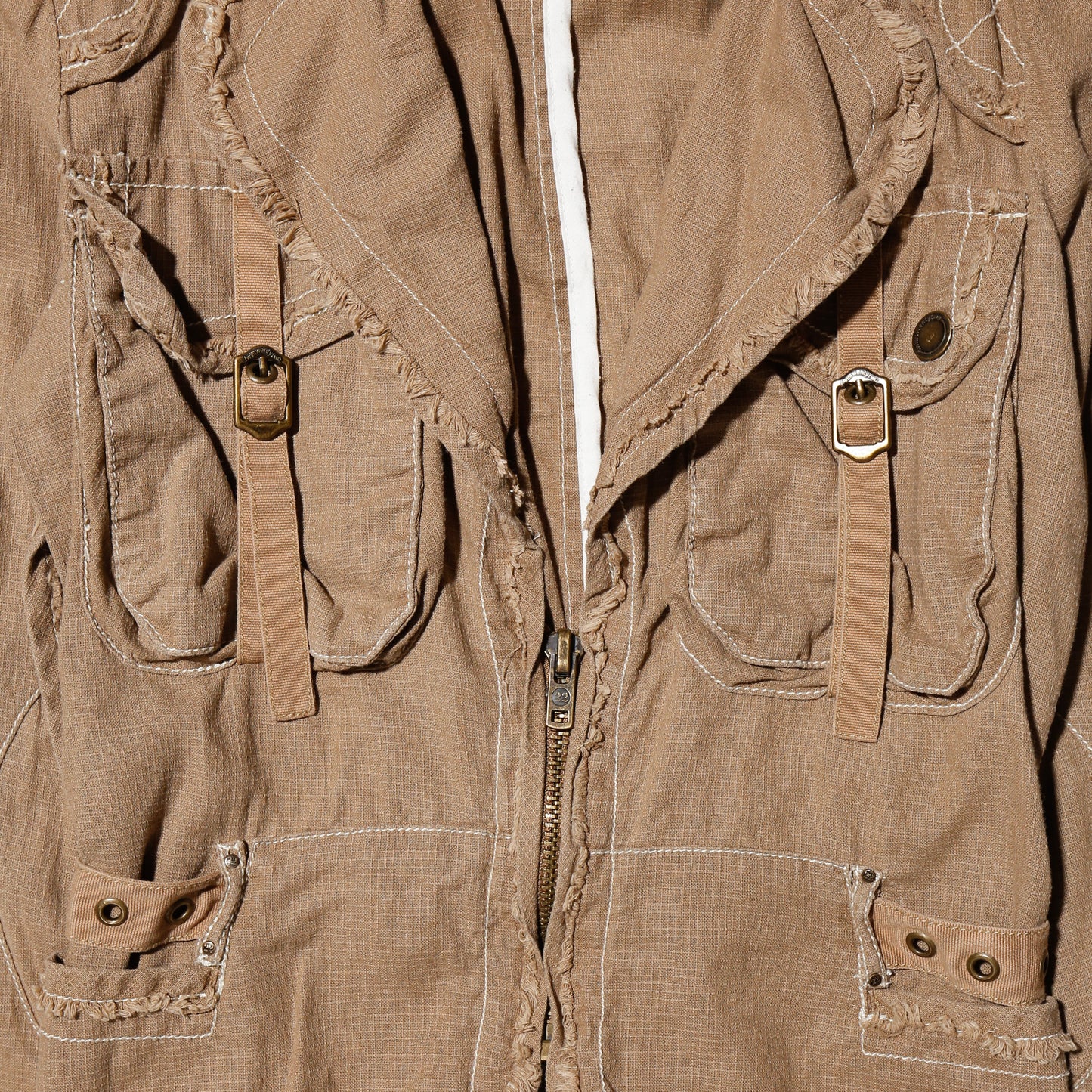 vintage belted traveler jacket