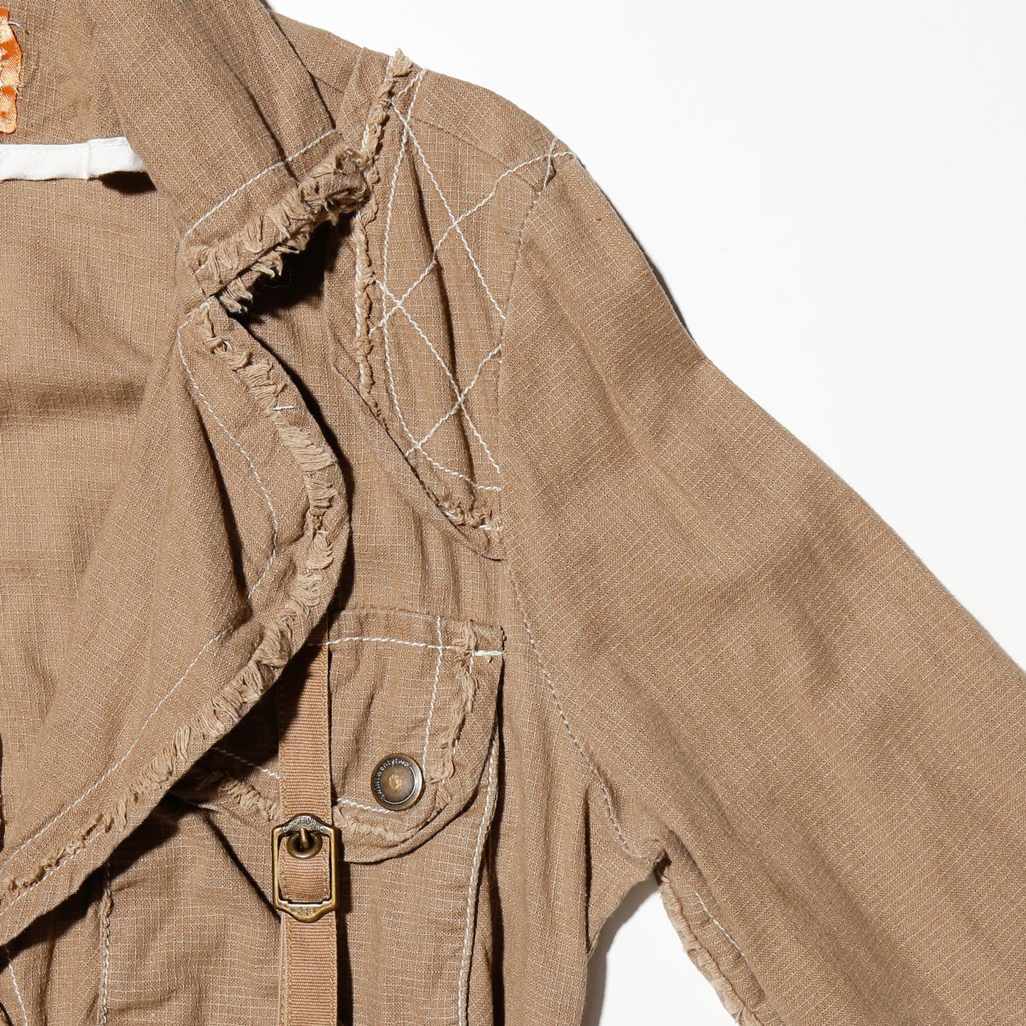 vintage belted traveler jacket