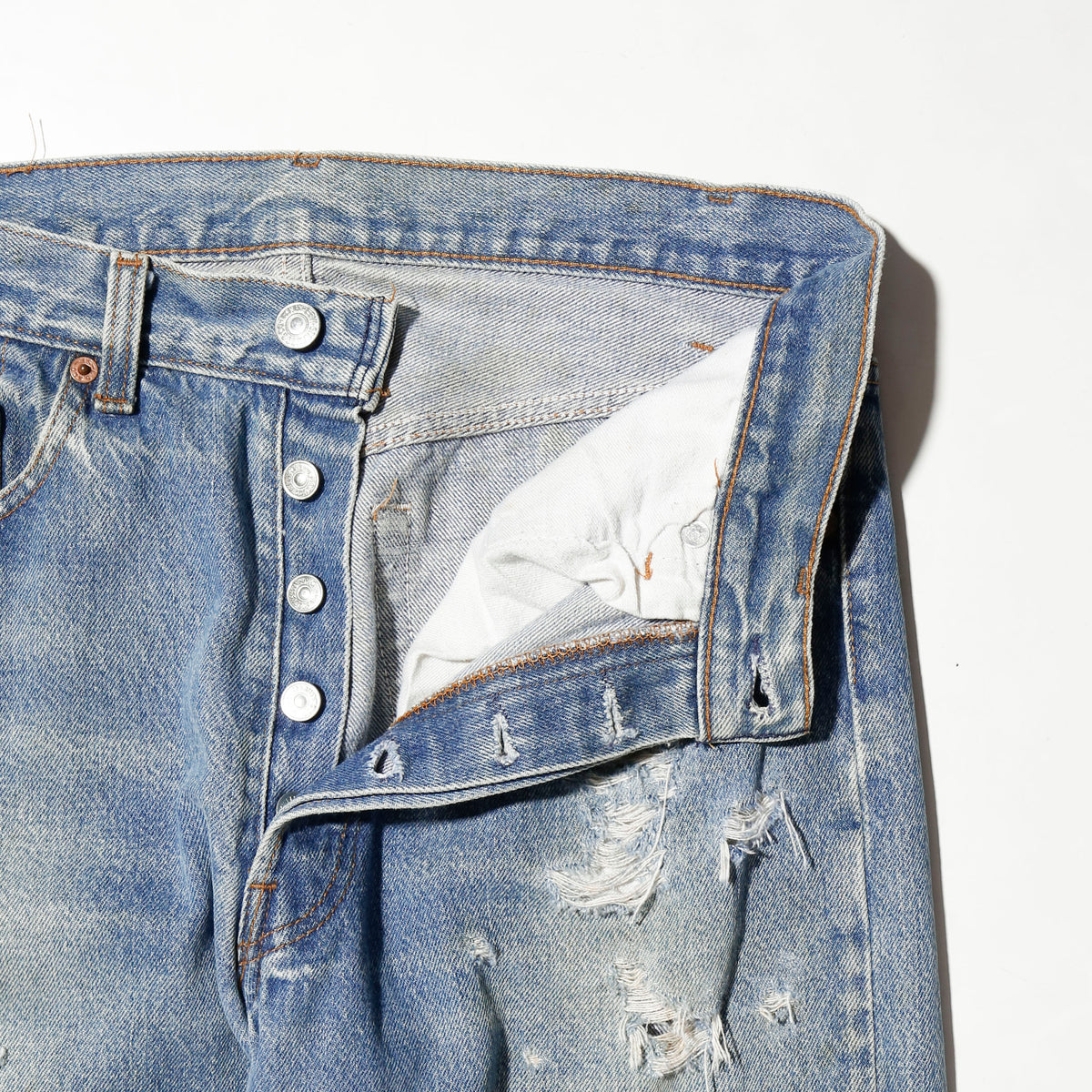 *one-off 80's levi's 501 crush jeans