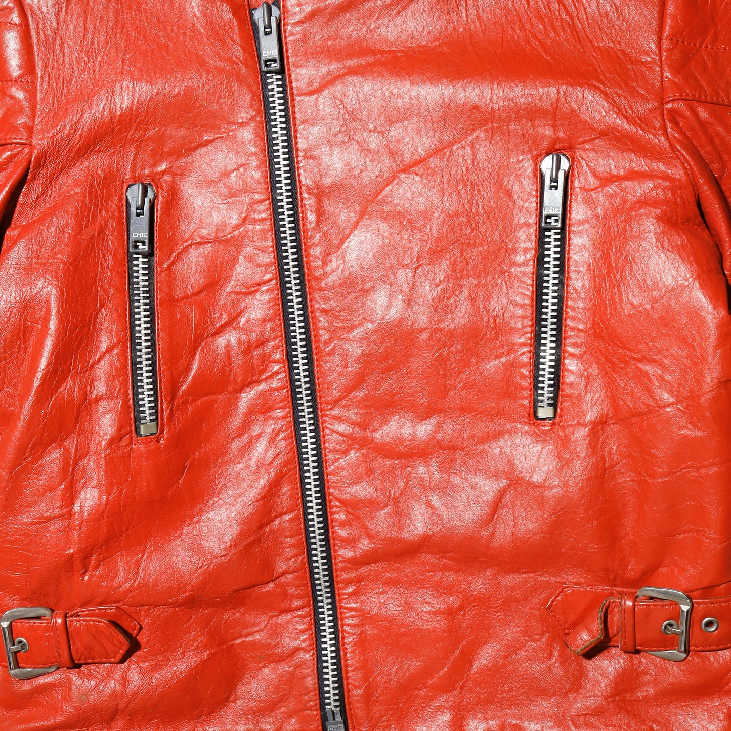 vintage euro "muroto" london type riders leather jacket