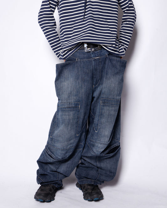 vintage Marithe + Francois Girbaud utility x-seam jeans