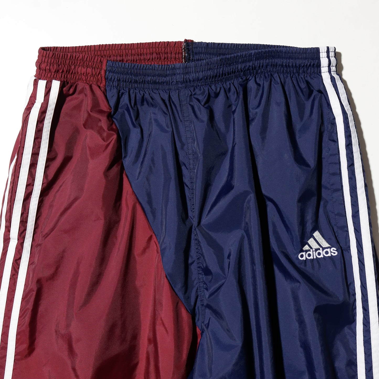 *one-off adidas split nylon truck pants