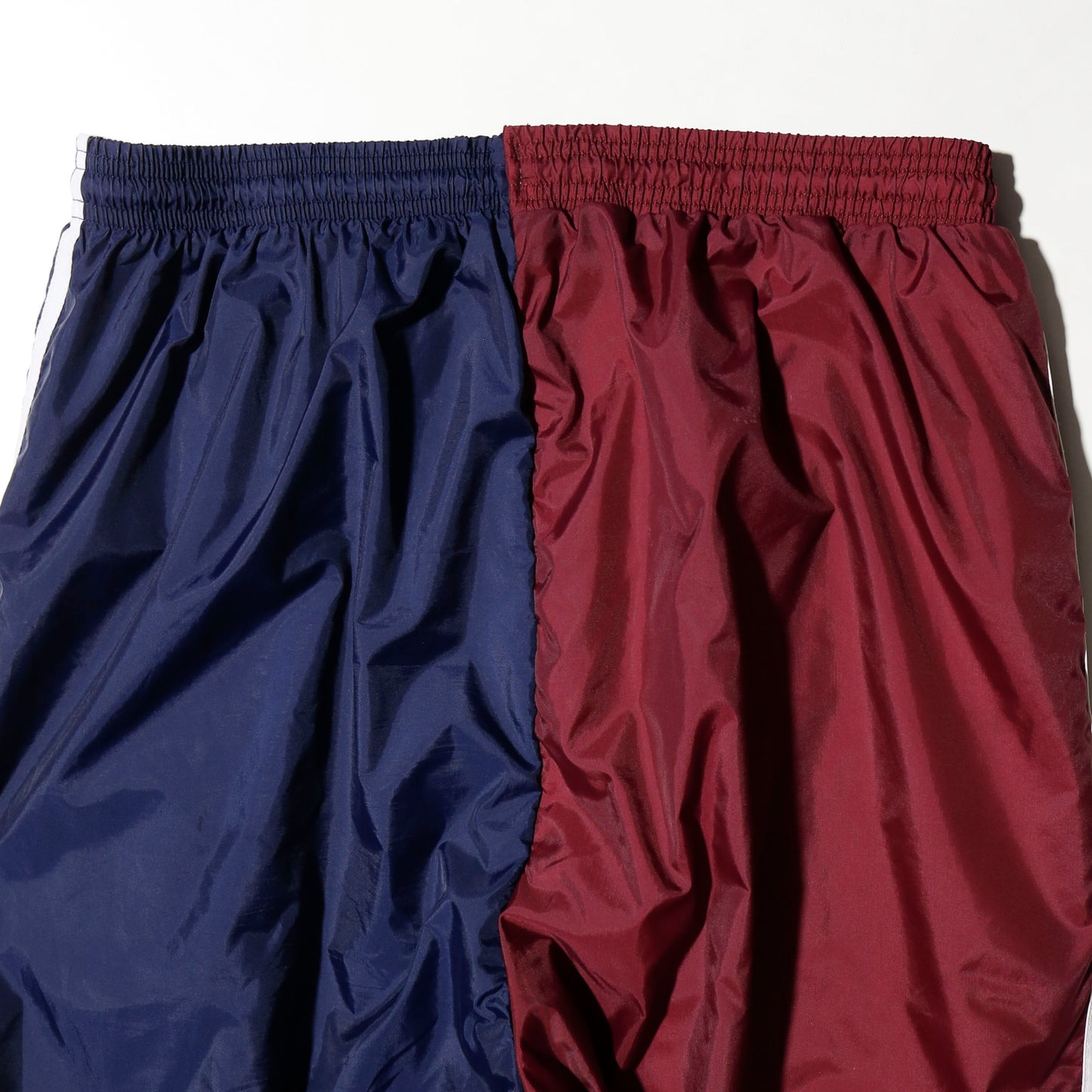 *one-off adidas split nylon truck pants