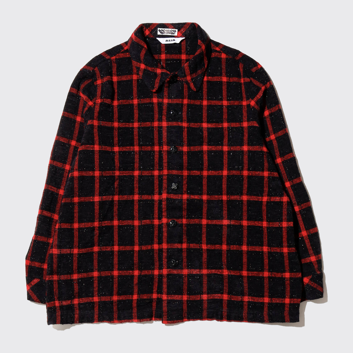 vintage lame check jacket