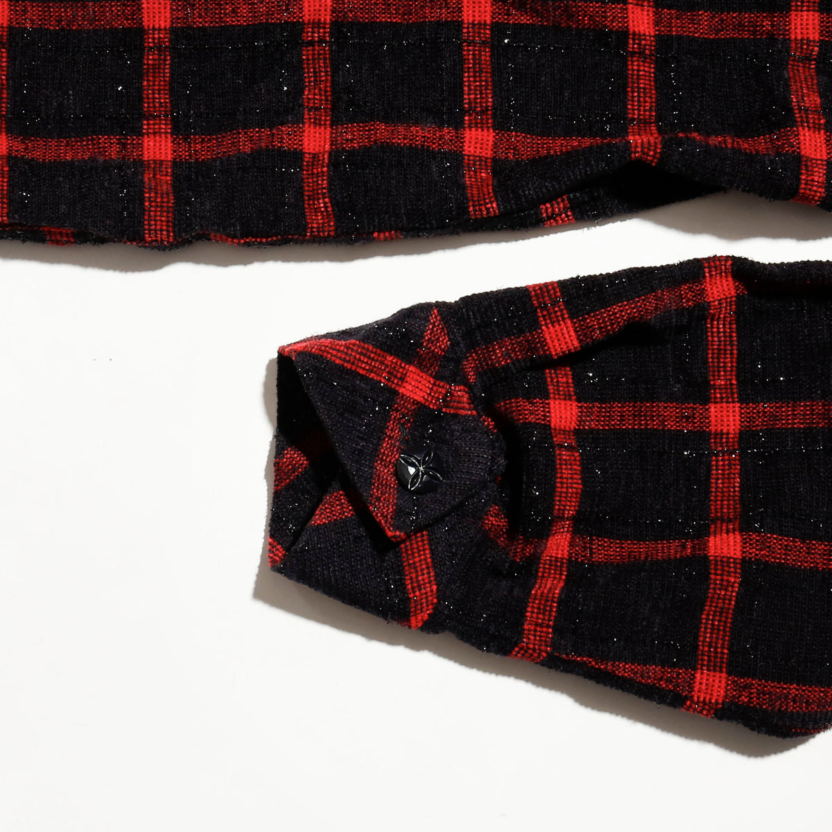 vintage lame check jacket