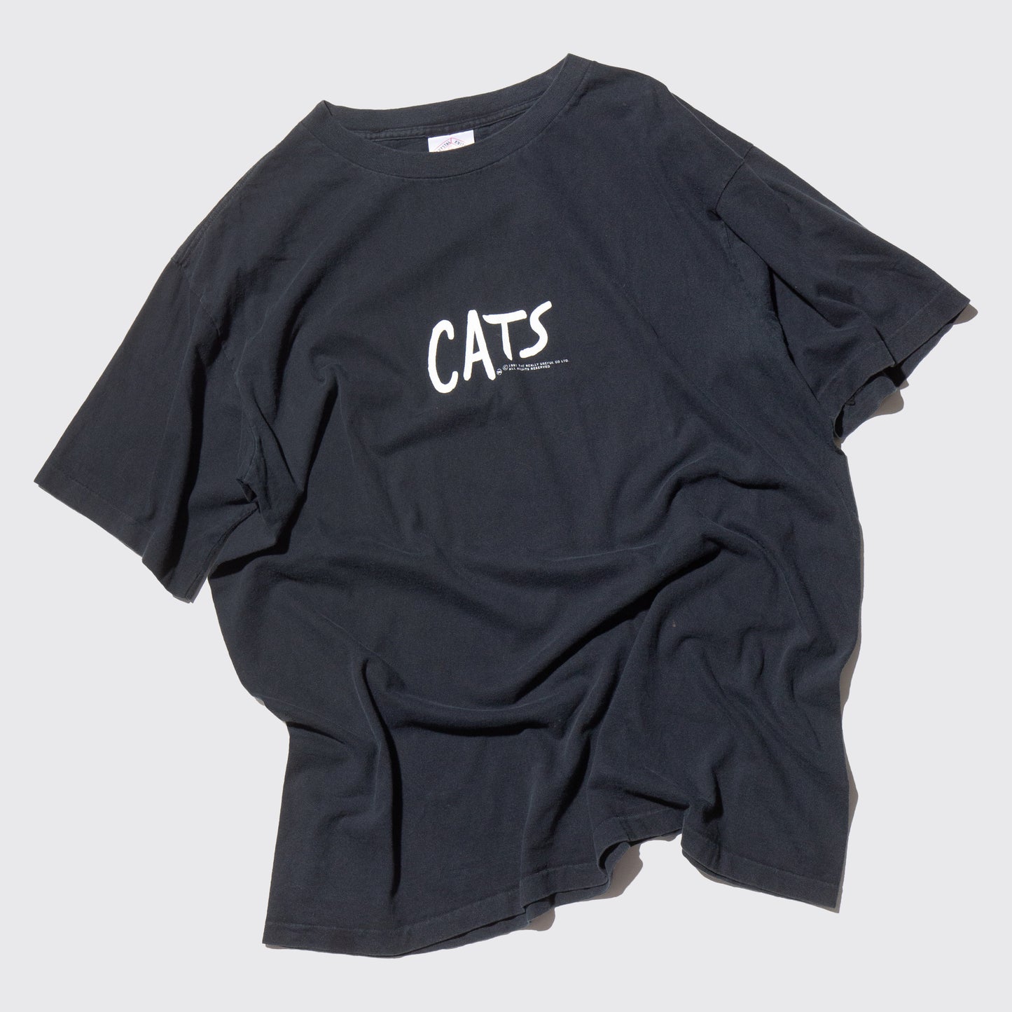vintage 90's CATS t-shirt , ©️1981
