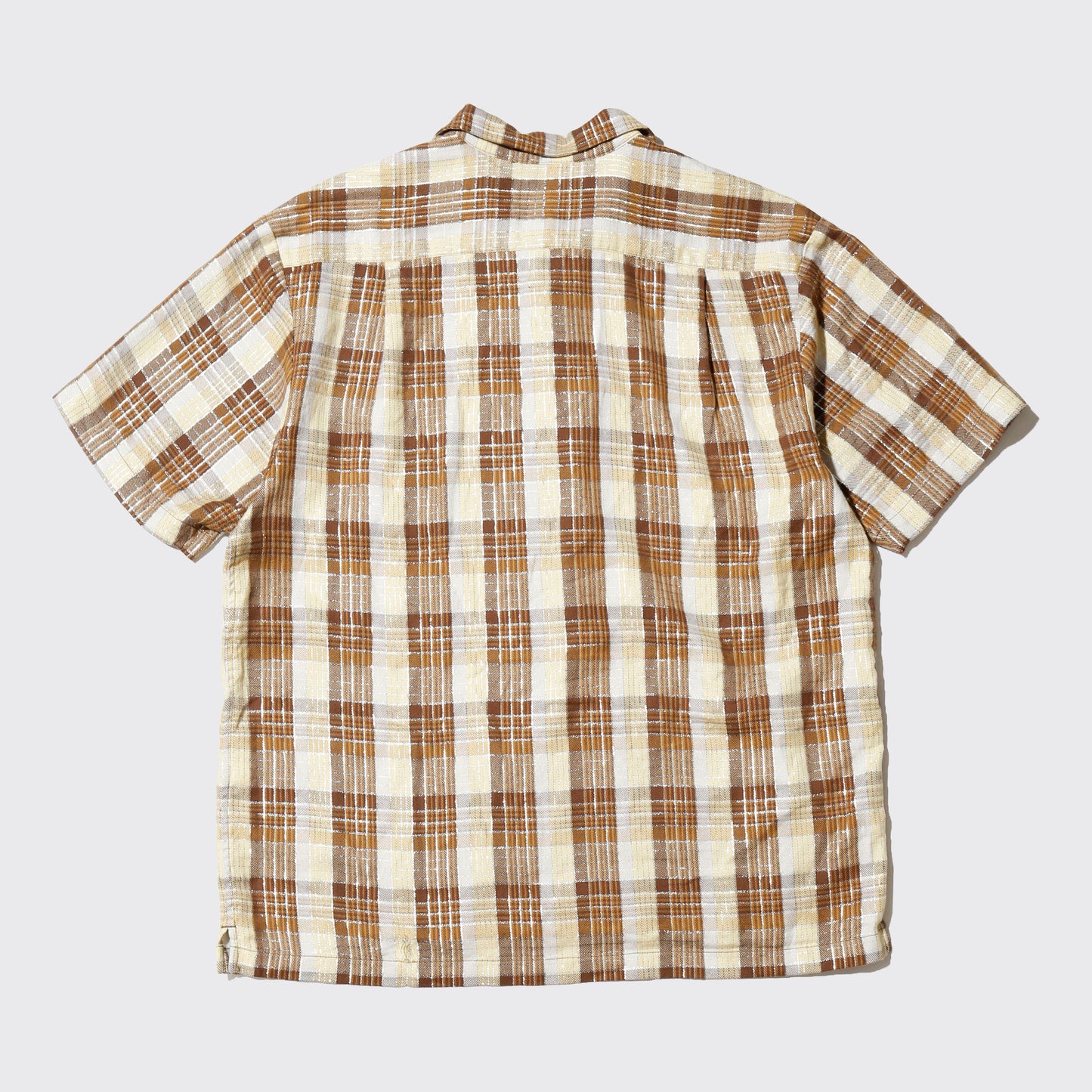 s/s23 Supreme metalic plaid h/s shirt