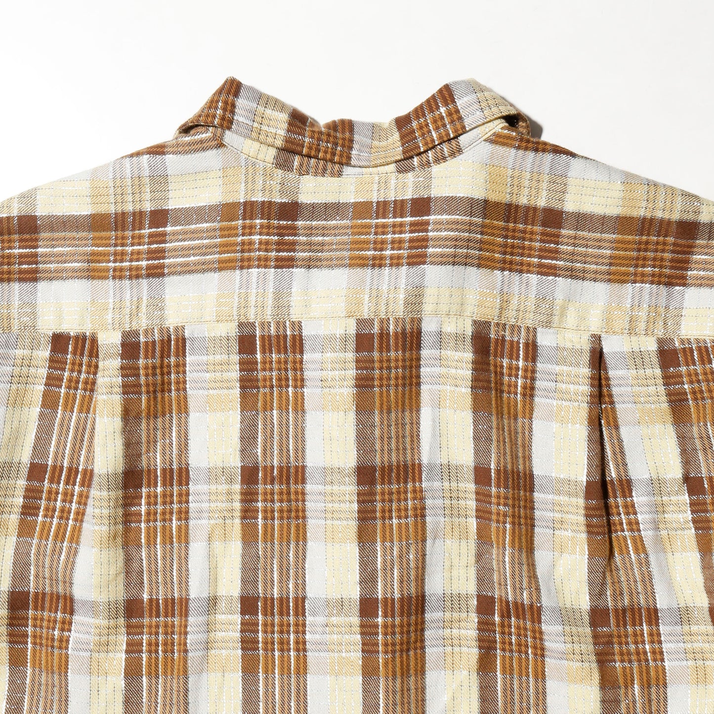 s/s23 Supreme metalic plaid h/s shirt