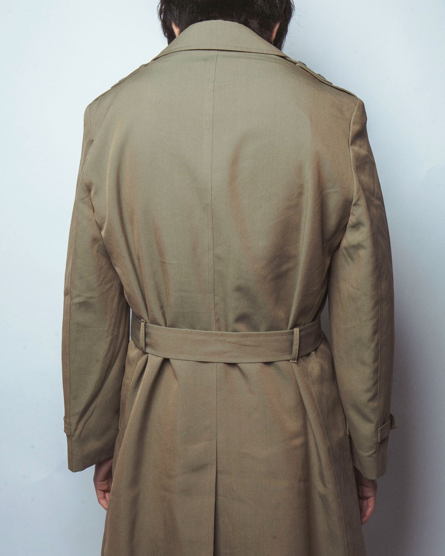 vintage 80's double breasted chester coat