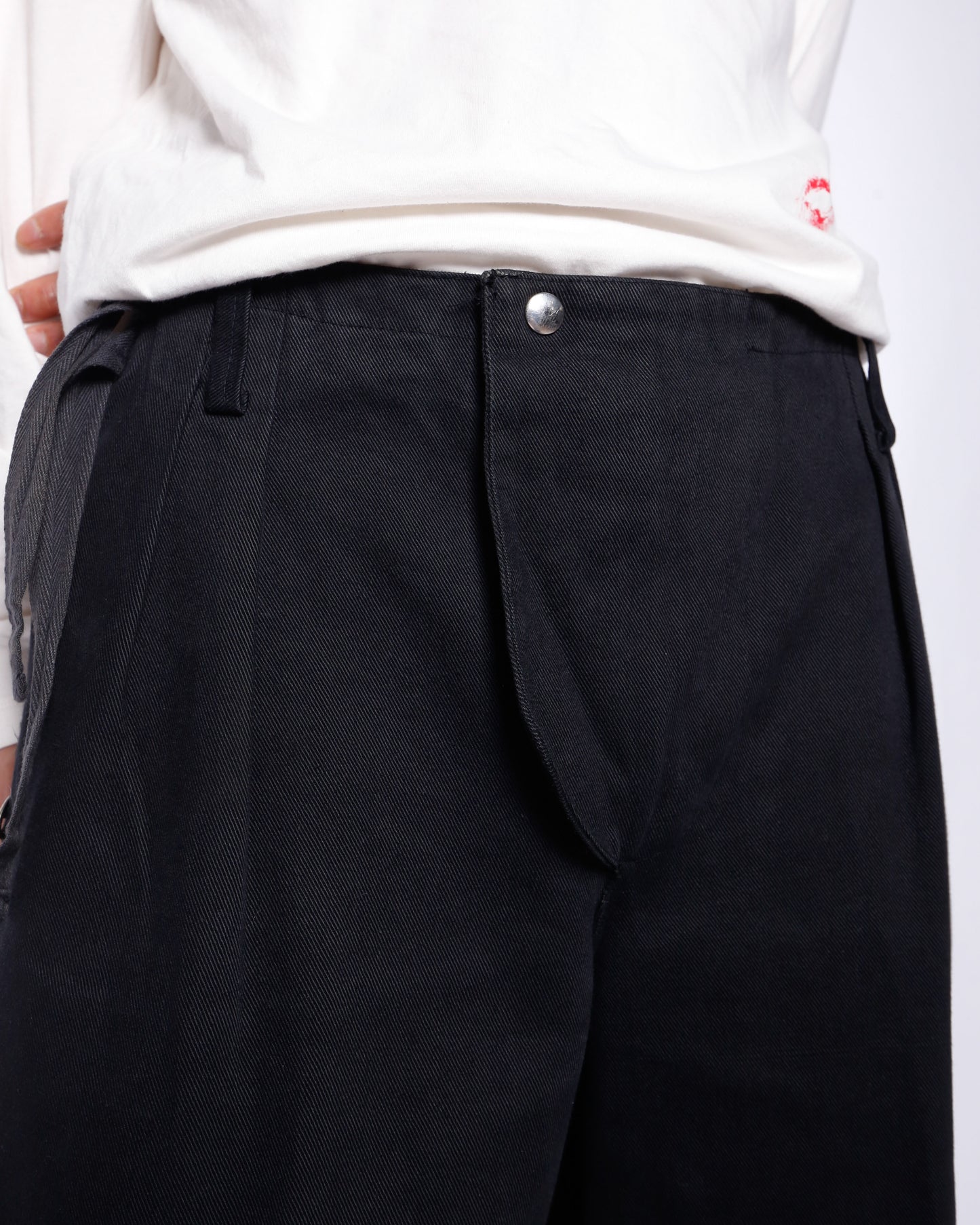 vintage side concho line trousers