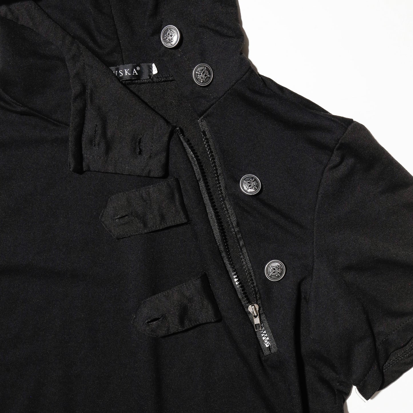 vintage slanting h/s hoodie